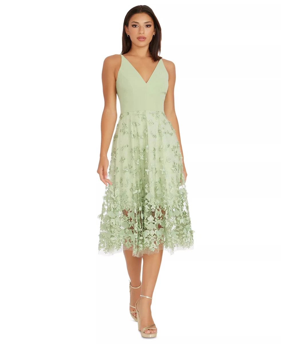 Green Dress The Population Dresses for Women for sale