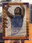 2024-25 Topps Finest Dillon Jones #RFA-DJ Gold Auto RC /50 OKC Thunder