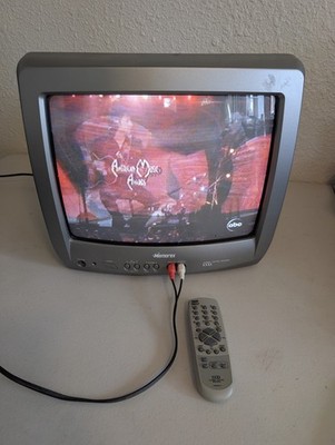 Memorex 13'' Color TV Television Model MT1134 Retro Gaming CRT w/ Remote - Tested