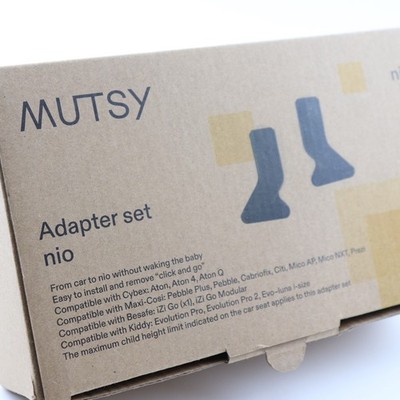 Mutsy Adapter Set Nio Kinderwagen Babyschale Cybex für Maxi-Cosi Besafe Kiddy