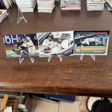 Oswald Peraza 2023 Major League Material Rc & 2023 Stadium Club Rc & 24’ Topps