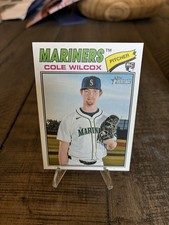 Cole Wilcox RC Rookie - 2026 Topps Heritage Seattle Mariners #155. B19