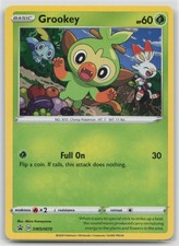 Carte Promo Spada e Scudo Grookey SWSH070 Promo Pokemon quasi nuove