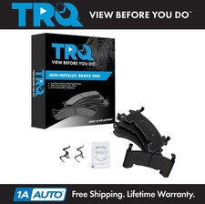 TRQ Metallic Brake Pad Set for GMC Chevy Cadillac Pontiac Isuzu Olds Buick
