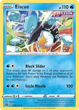 Pokemon Eiscue Rare 044/172 SWSH09: Brilliant Stars Reverse Holofoil NM