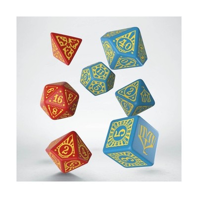 Q-Workshop Pathfinder Dice Extinction Curse - Entertainer's Poly Set (7) New