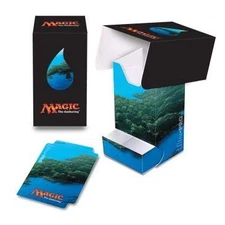 Ultra PRO Magic: the Gathering Mana 5 Island Full-View Deck Box w/ Dice Tray