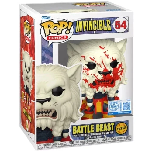 Funko Pop! Invincible #54 Battle Beast - Chase Special Edition w/ Protector