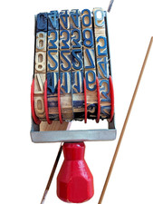 Timbro numeratore datario gigante a 6 cifre Vintage Collezione.