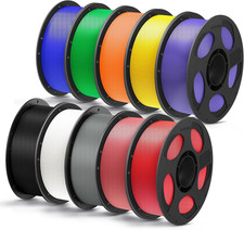 PLA plus (PLA+), 3D Printer Filament 1.75Mm Bundle, High Toughness, 1KG Spool, B