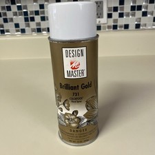 Design Master ColorTool Spray Paint Brilliant Gold 12 OZ 340 g 