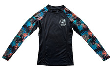 Surf N Sea Haleiwa Women s UPF 50 Long Sleeve Pullover Rash Guard Size Small