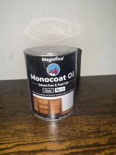 MAGNIFICO MONOCOAT OIL, Clear, 1 Liter: Wood, Epoxy, Marble, Metal *NEW SEALED*