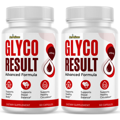 Glyco Result- Blood Sugar Support- 2 Bottles- 120 Capsules