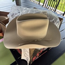 Vintage NOS Stetson Cowboy Hat D4 Ranch Tan 7 1/8 SF05750440 Marlboro Man NIB