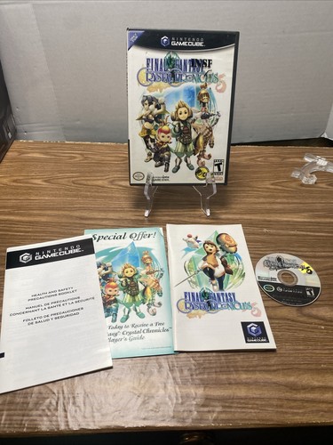 Final Fantasy: Crystal Chronicles (Nintendo GameCube, 2004) CIB