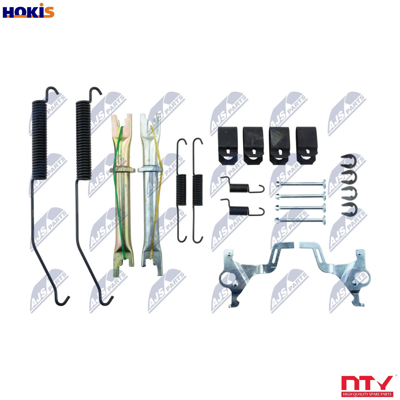 Nty Parking Brake Shoes Accessory Kit For Nissan Navara 2.5 3.0 04 - Image 16