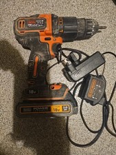 BLACK+DECKER 18V Cordless Hammer Drill Driver with 2.0Ah Battery and Charger