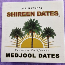 4LB MEDJOOL DATES. FRESH CALIFORNIA DATES. NATURALLY GROWN