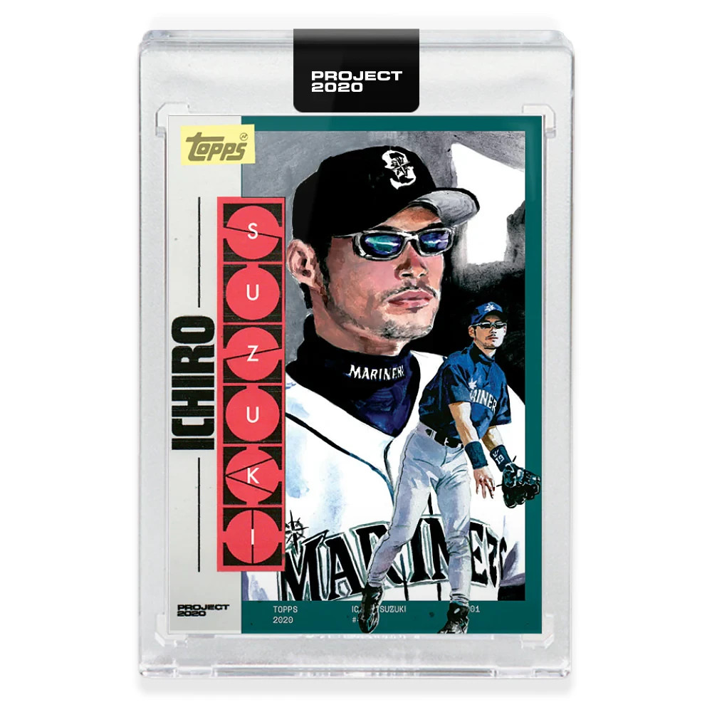 Topps PROJECT 2020 Card 183 - 2001 Ichiro by Jacob Rochester - Print Run: 3652