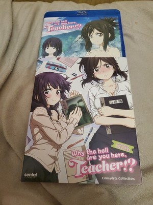 Why the Hell Are You Here, Teacher!? (Blu-ray) Anime + Slipcover