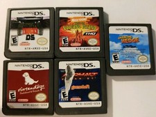 Lot Of 5 NINTENDO DS GAMES MONSTER TRUCKS DOGS ASPHALT VOLCANO ISLAND ☆FREE S&H☆