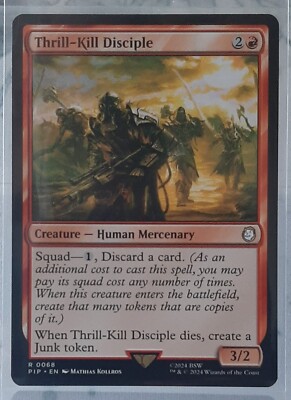 Thrill-Kill Disciple  - Rare/Kreatur - Jenseits des Multiversums: Fallout -EN/NM