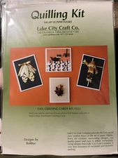 Quilling Kit Lake city Craft Co Fall Greeting Card s Kit  #223