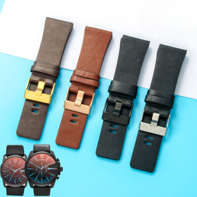 Genuine Leather Watch Band Strap for Diesel DZ7332 7314 7311 22 24 26 28 30 32mm
