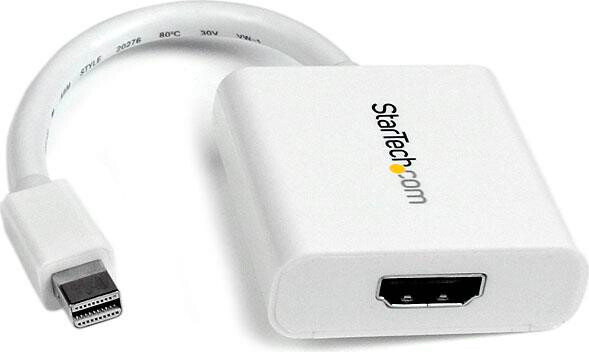 StarTech Adattatore mini DisplayPort a HDMI bianco MDP2HDW