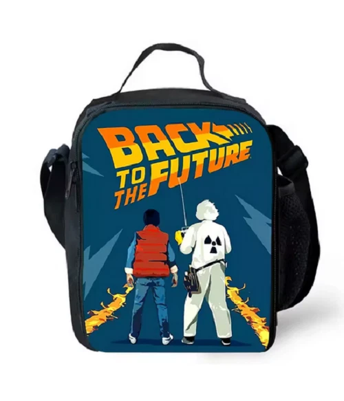 Back To The Future Kid Lunch Bag, Travel Picnic Bag Gift