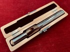 New SANKYO FLUTE HEAD JOINT - ST Cut in .925 STERLING and GOLD TRIM Ships FREE