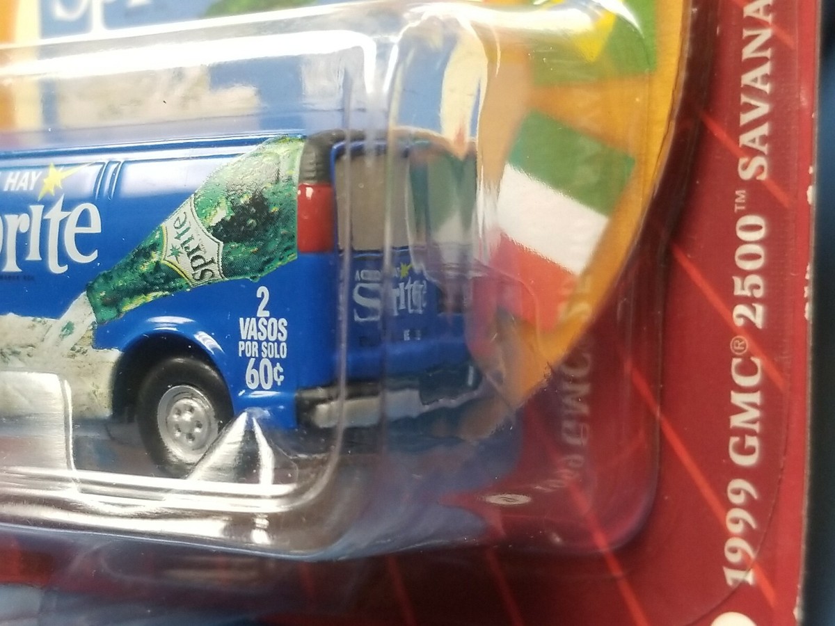 ジョニーライトニング　コカ・コーラ　GMC　サバナ　パネルバン JOHNNY LIGHTNING COCA COLA INTERNATIONAL SPRITE 1999 GMC