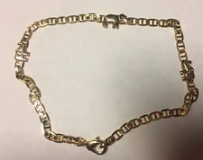 BRAZILIAN GOLD FILLED ANKLET (10”)