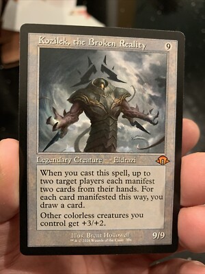 MTG - Kozilek, The Broken Reality - RETRO FRAME - 0386 - Modern horizons 3