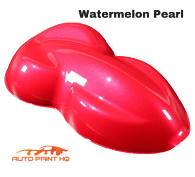 Watermelon Pearl Basecoat High Solids Clearcoat Gallon Car Auto Paint Kit