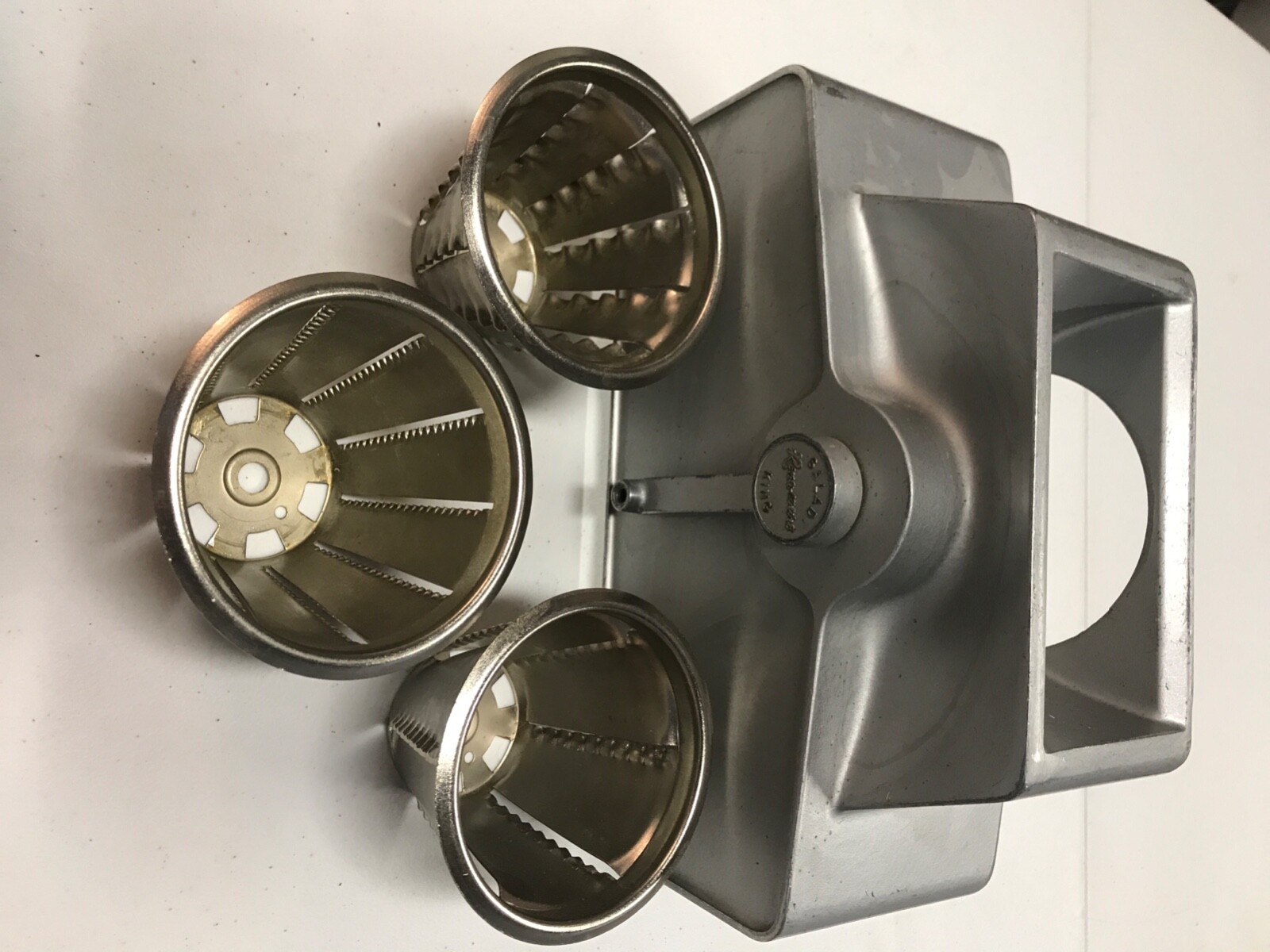 Vintage 70’s salad king Rena ware aluminum food processor eBay