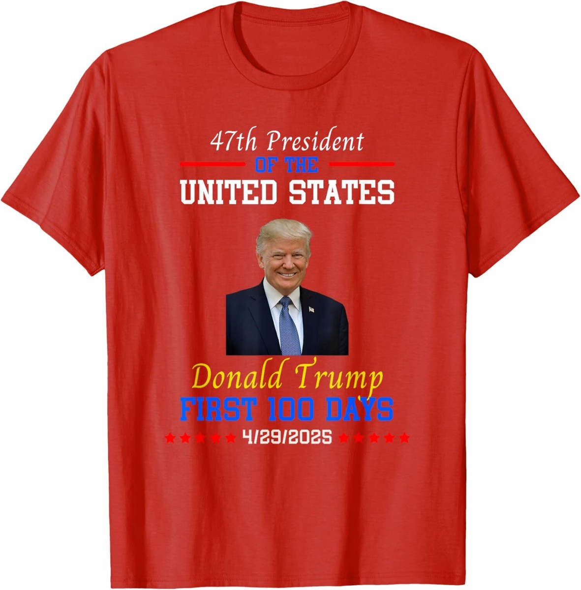 President Donald Trump First 100 Days Historic Unisex T-Shirt | eBay