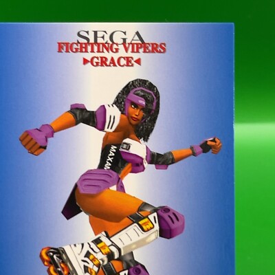 AAA トレカ 3rd 4th 5th ATTACK 1st 2nd 宇野 紫 Grace No. 17 Fighting Vipers Card SEGA FREAKS Game trading TCG