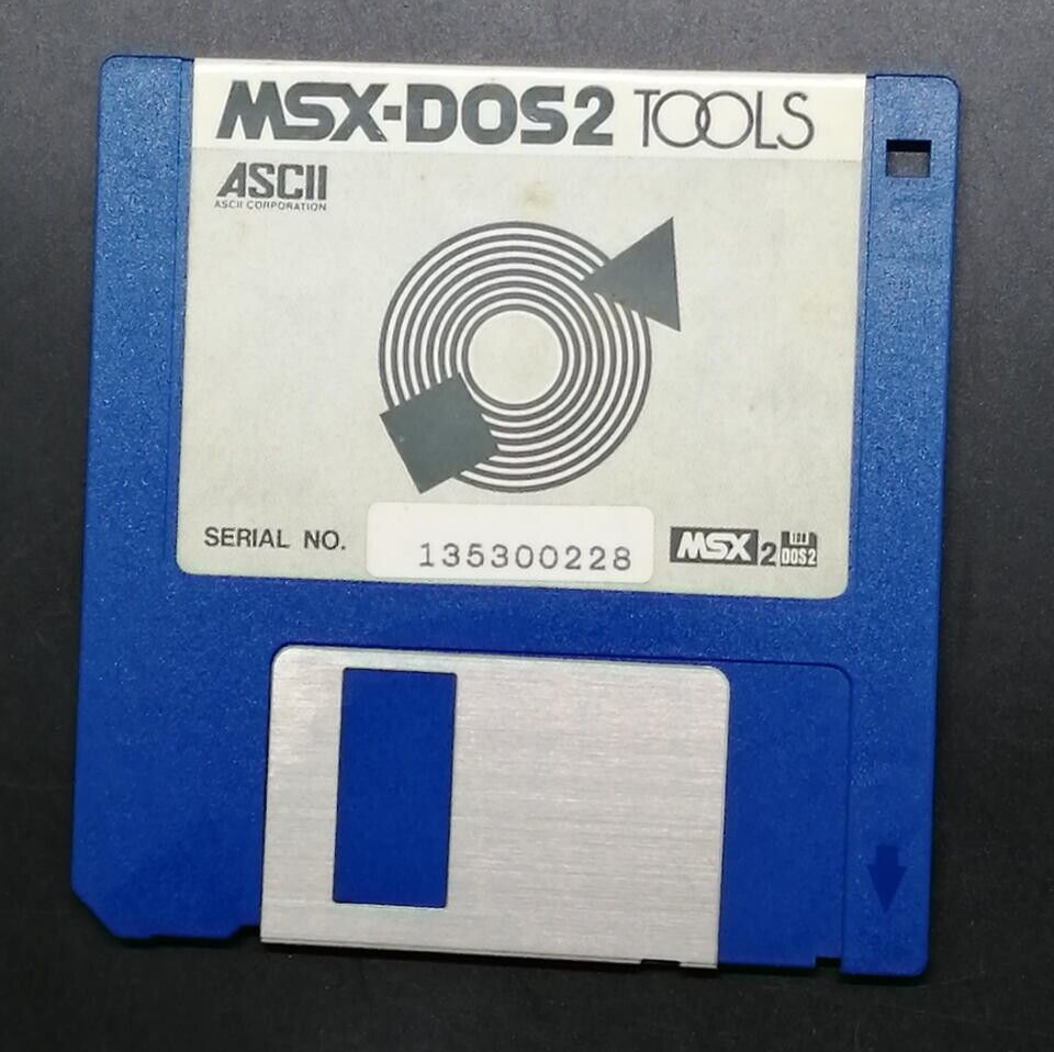 MSX-DOS2 TOOLS MSX2 ASCII W/ box manual | eBay