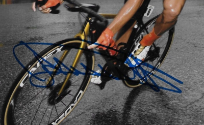Photo Dédicacée Greg Van Avermaet - AG2R Citroën - 8x10 Pouces - Originale - GP Cycliste Montréal 2022