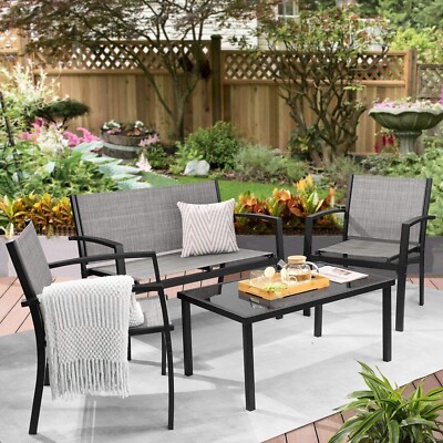 Greesum Pieces Patio Furniture Set, Outdoor Conversation Sets - Main Image