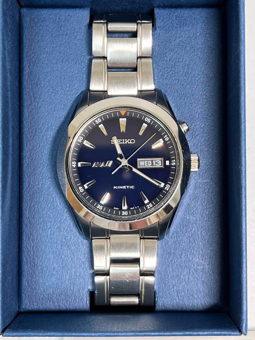 AK様 ANA限定品 SEIKO KINETIC 腕時計 SEIKO - AK様 ANA限定品 SEIKO KINETIC 腕時計 の通販 by you's shop