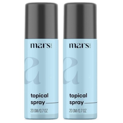 Improve Sex Time Mars Non-Transferable Spray for Men - 20 g Each (Pack of 2)