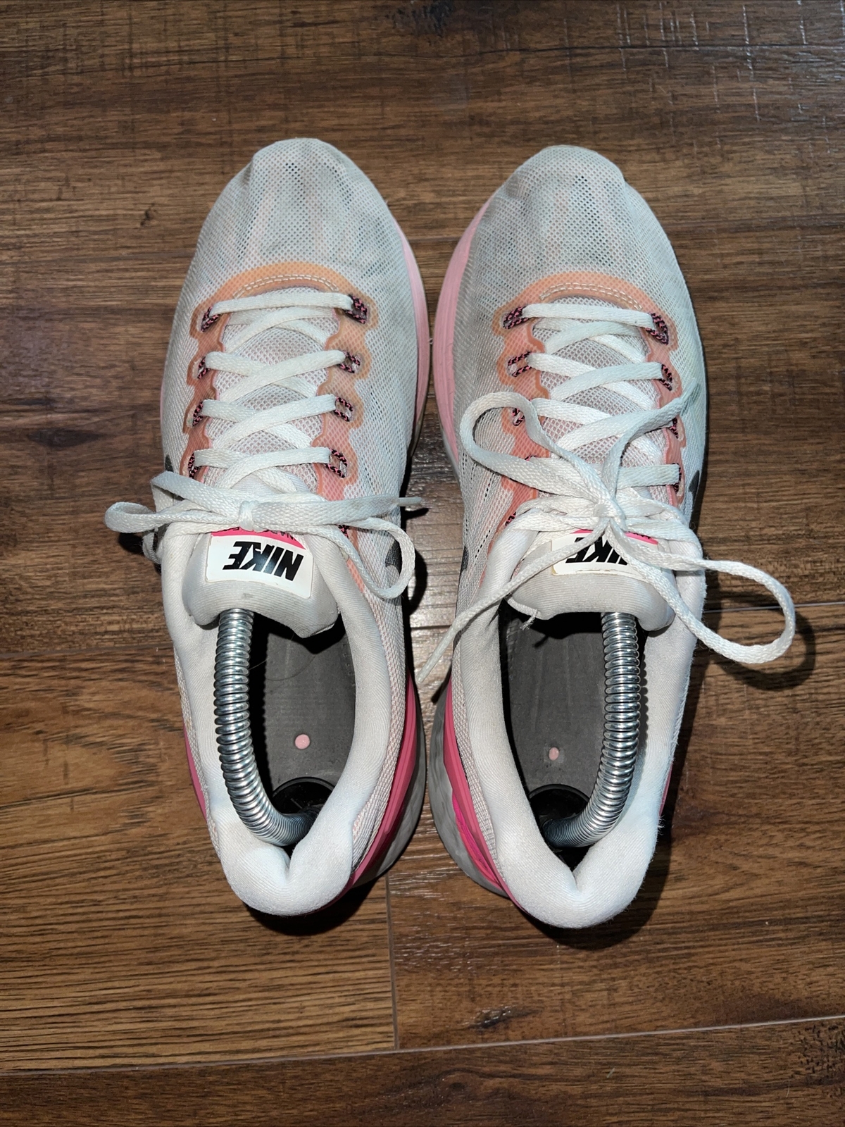 Nike Lunarglide 6 Women's Running Shoe Size 8.5 Pink 654434-106 NO INSOLES image 5