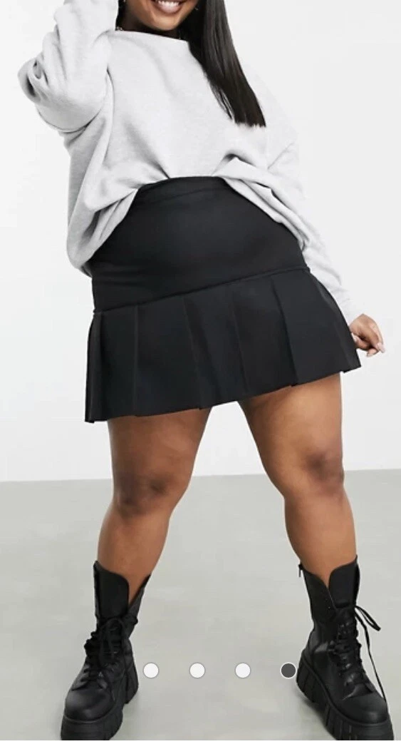 Asos plus top size mini skirts