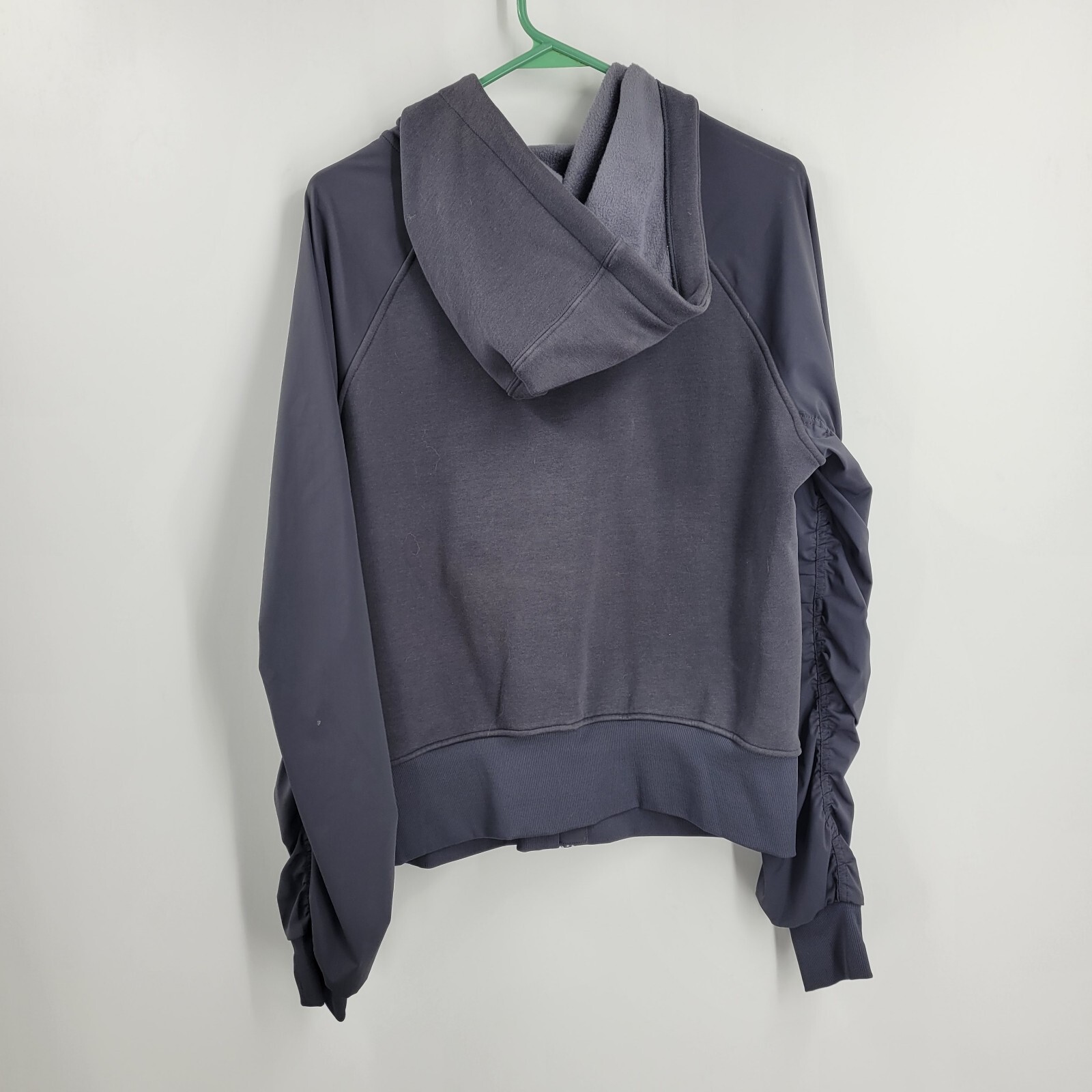 Fabletics Amara Hooded Jacket Womens Medium Gray … - image 2