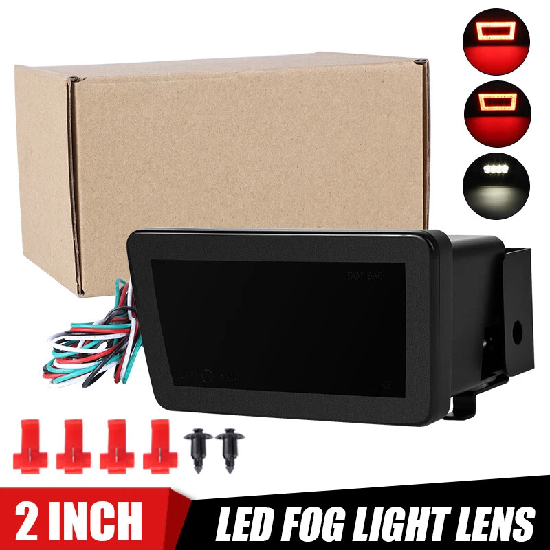 后保险杠第三尾刹车灯雾灯适用于斯巴鲁 XV Crosstrek 2013 - 2017 — 第 2/4 张图片