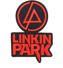 LINKIN PARK - AMERICAN ALTERNATIVE BAND - 2000 - Embroidered Sew/Iron On Patch