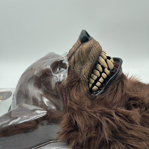 California Grizzly Bear Halloween Mask With Opening Mouth NEW - Picture 10 of 10